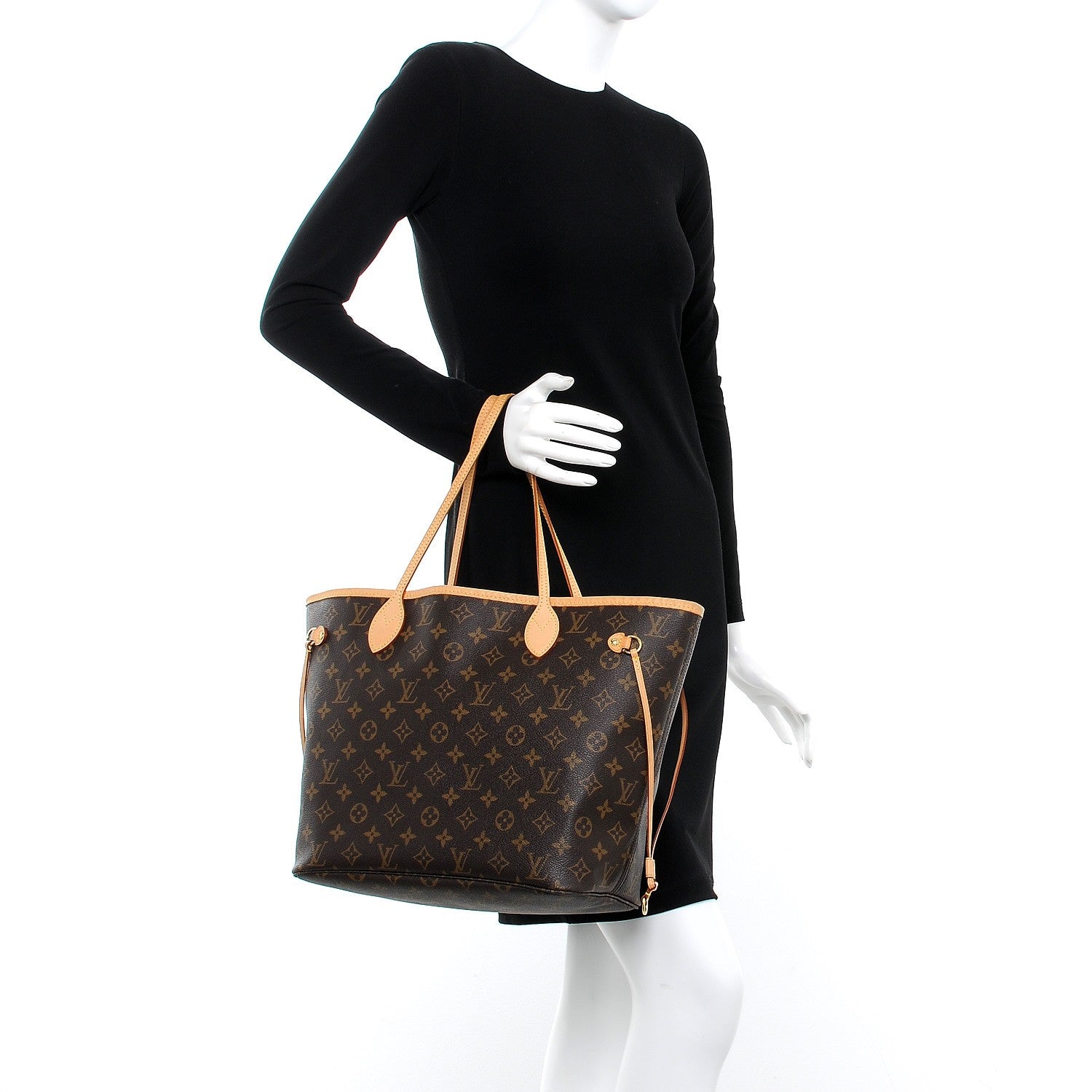 Louis Vuitton Monogram Neverfull MM 2 of 11