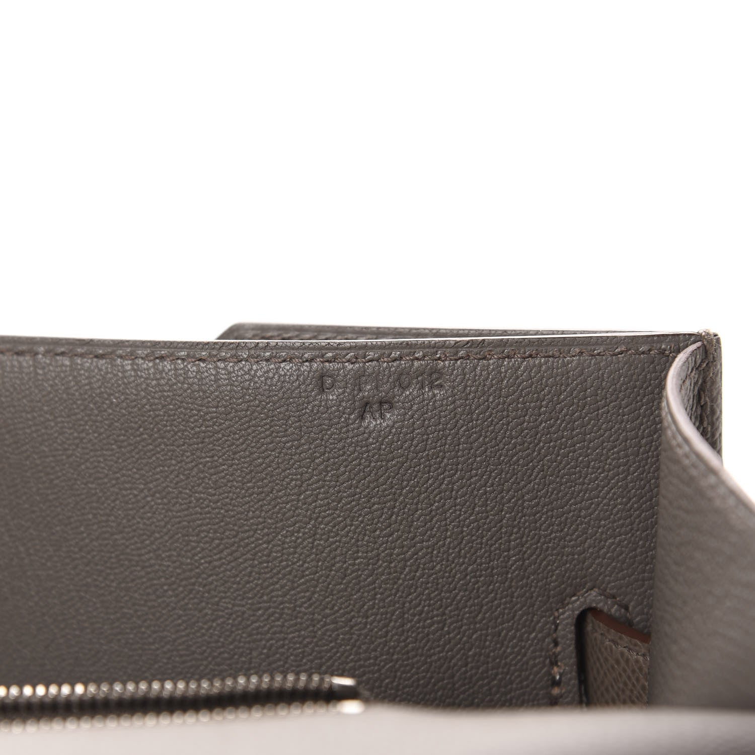 Hermes Epsom Kelly Depeches 36 Gris Etain 9 of 11