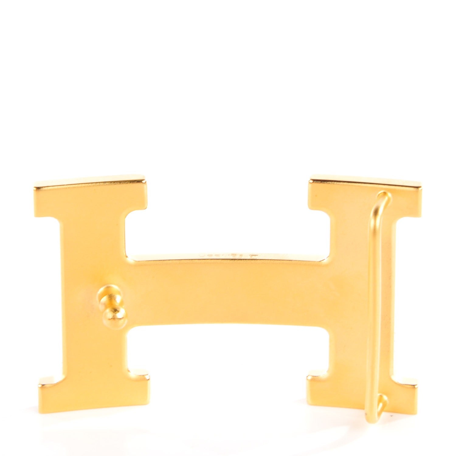Hermes Swift Epsom 32mm H Belt 85 Capucine Orange 9 of 9