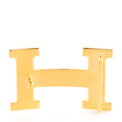 Hermes Swift Epsom 32mm H Belt 85 Capucine Orange 9 of 9