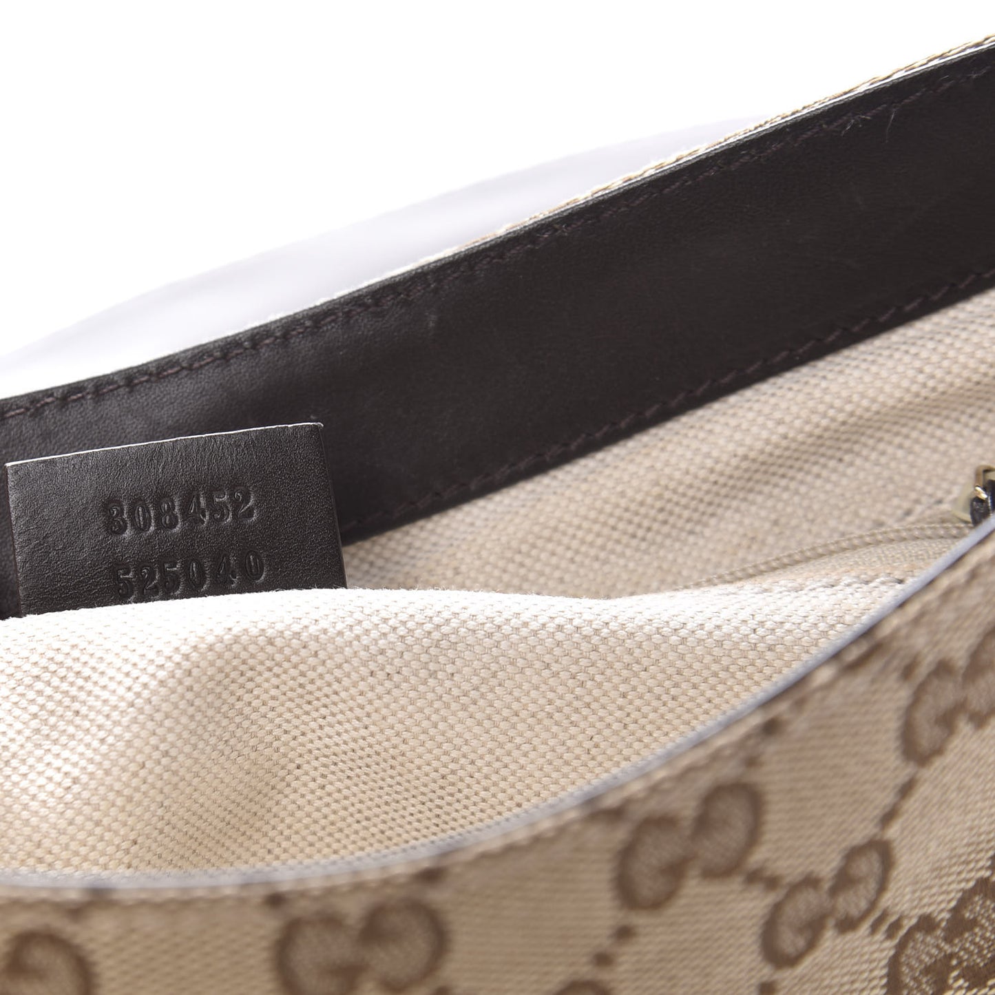 Monogram Techno Horsebit Large Shoulder Flap Bag Brown