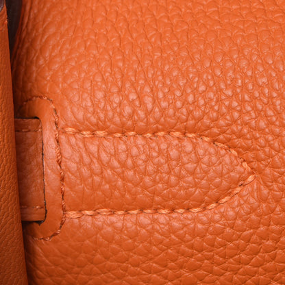 Hermes Togo Kelly Retourne 35 Orange 10 of 34