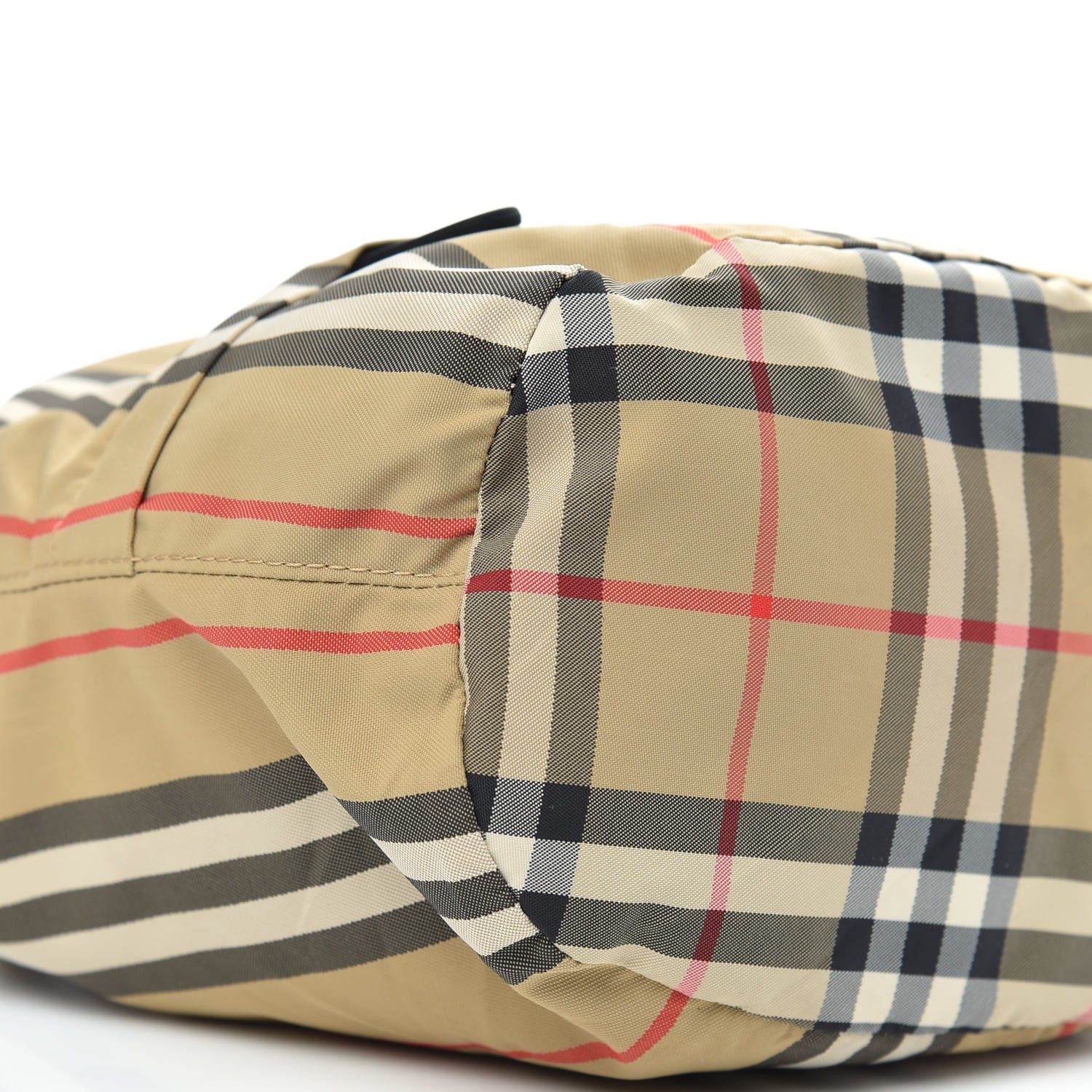 Burberry Econyl Icon Stripe Phoebe Drawcord Pouch Archive Beige 9 of 11