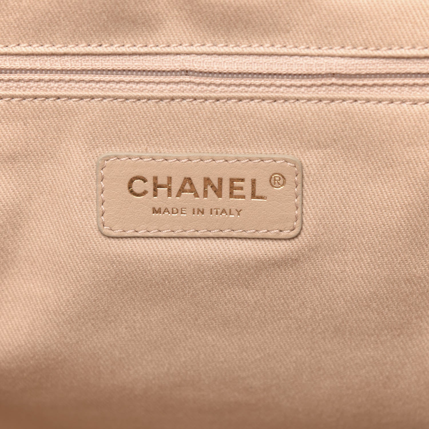 Chanel Mixed Fibers Calfskin Medium Deauville Tote Beige 6 of 12