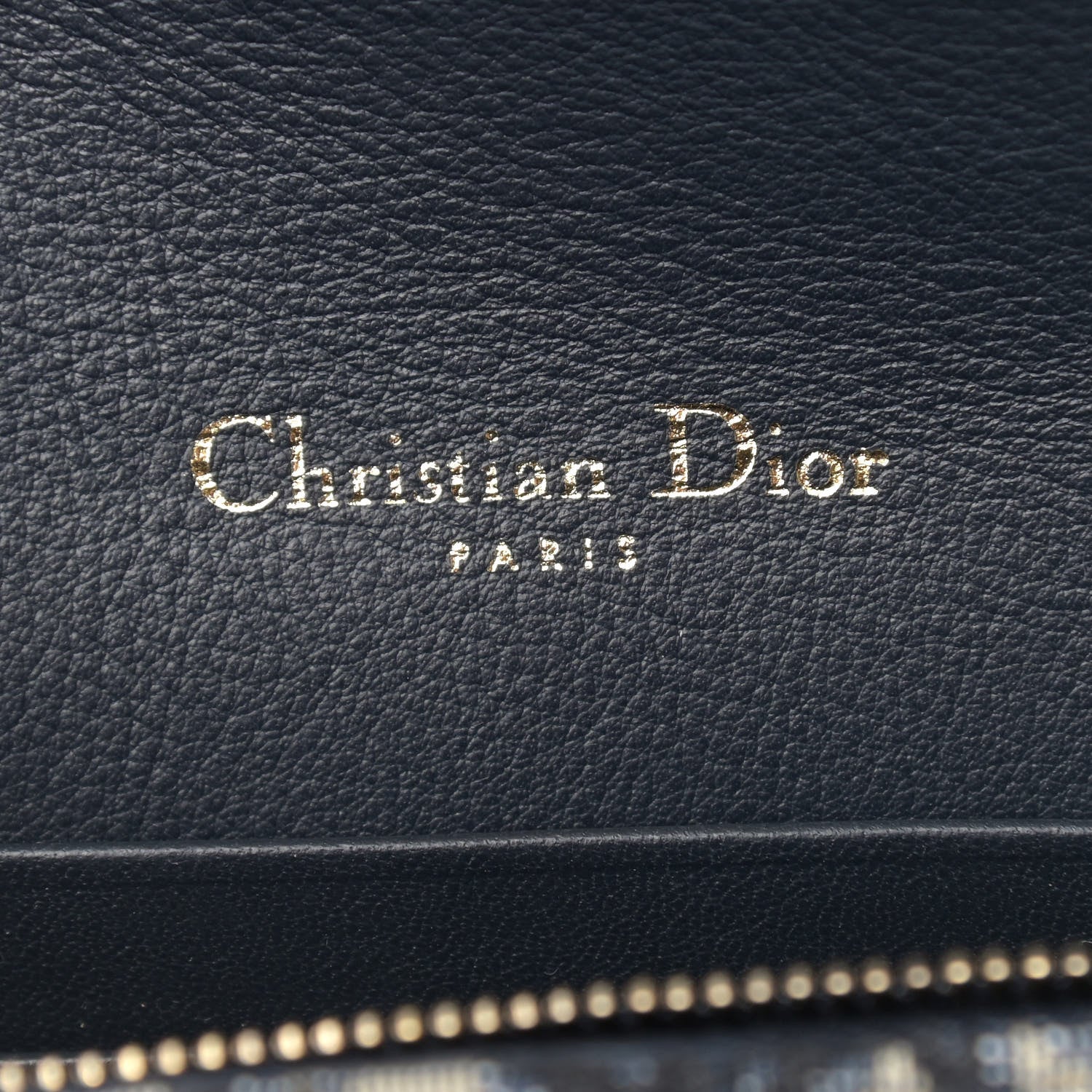 Christian Dior Oblique Saddle Belt Bag Blue 5 of 11