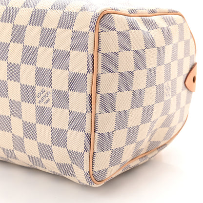 Louis Vuitton Damier Azur Speedy 25 9 of 9