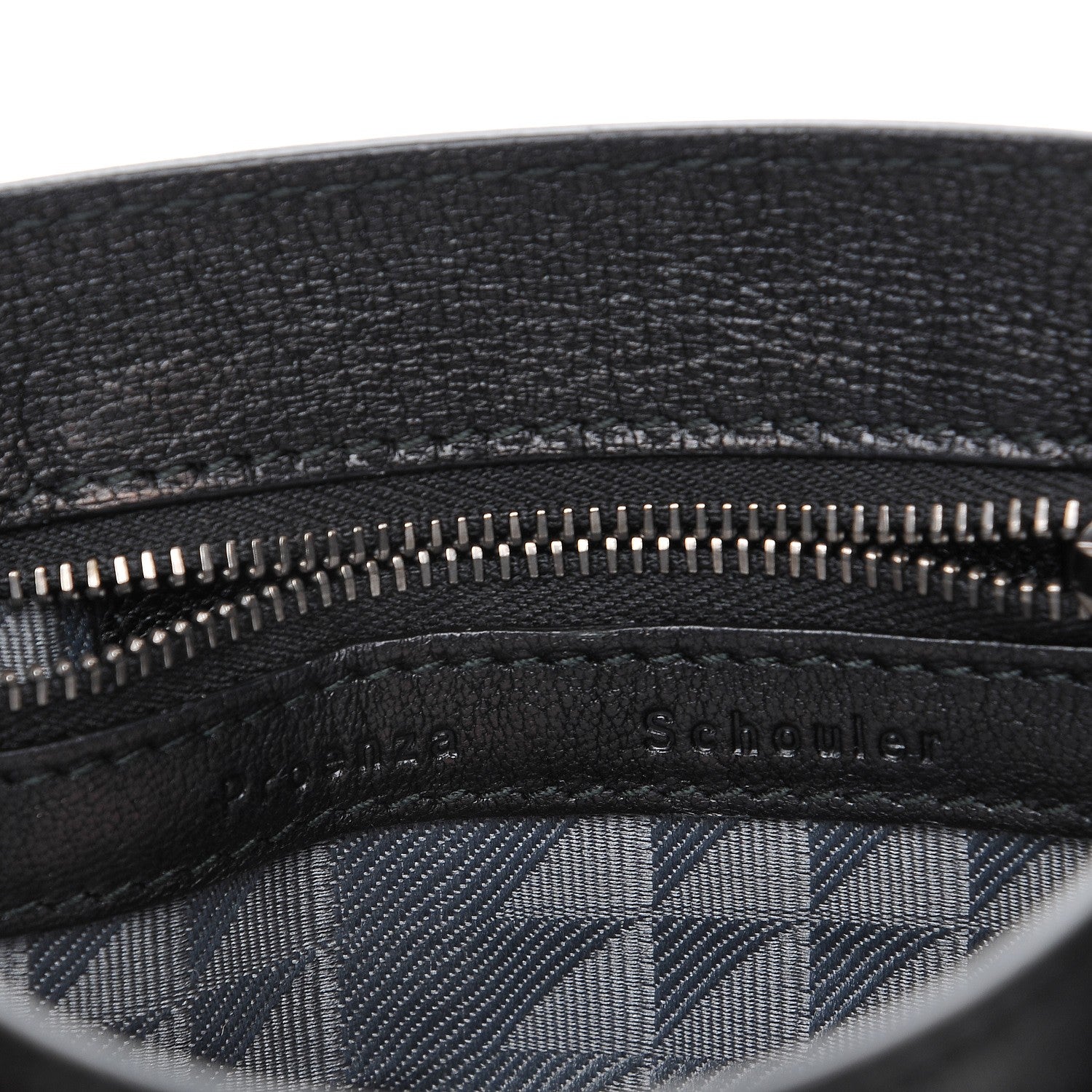 Proenza Schouler Lambskin PS1 Pouch Messenger Black 6 of 8