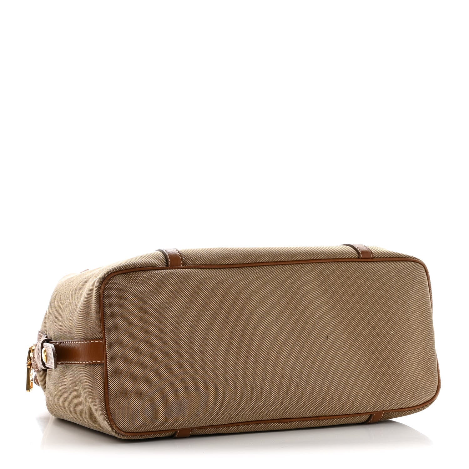 Prada Jacquard Logo Tote Brown 4 of 15