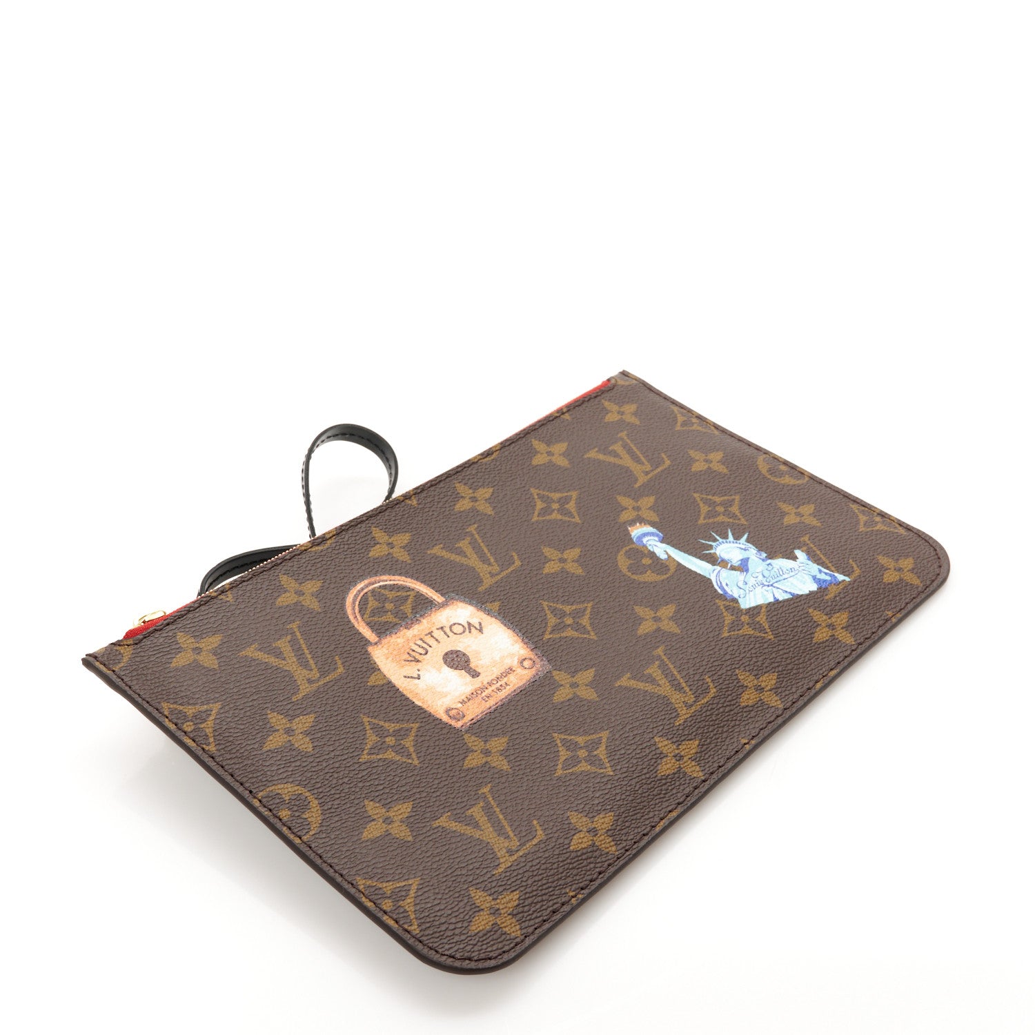 Louis Vuitton Monogram World Tour Neverfull MM GM Pochette 4 of 7