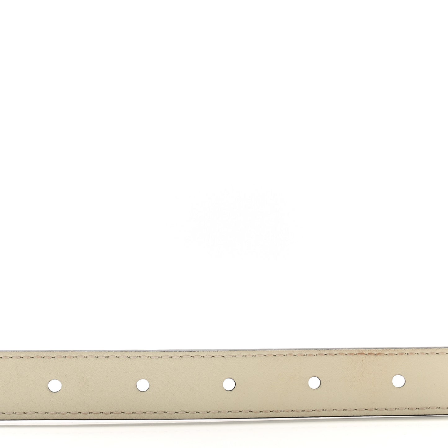 Calfskin Double G 20mm Belt 90 36 Mystic White