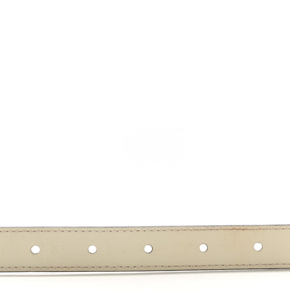 Gucci Calfskin Double G 20mm Belt 90 36 Mystic White 4 of 6