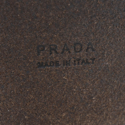 Prada Leather Simple Belt Brown 4 of 6