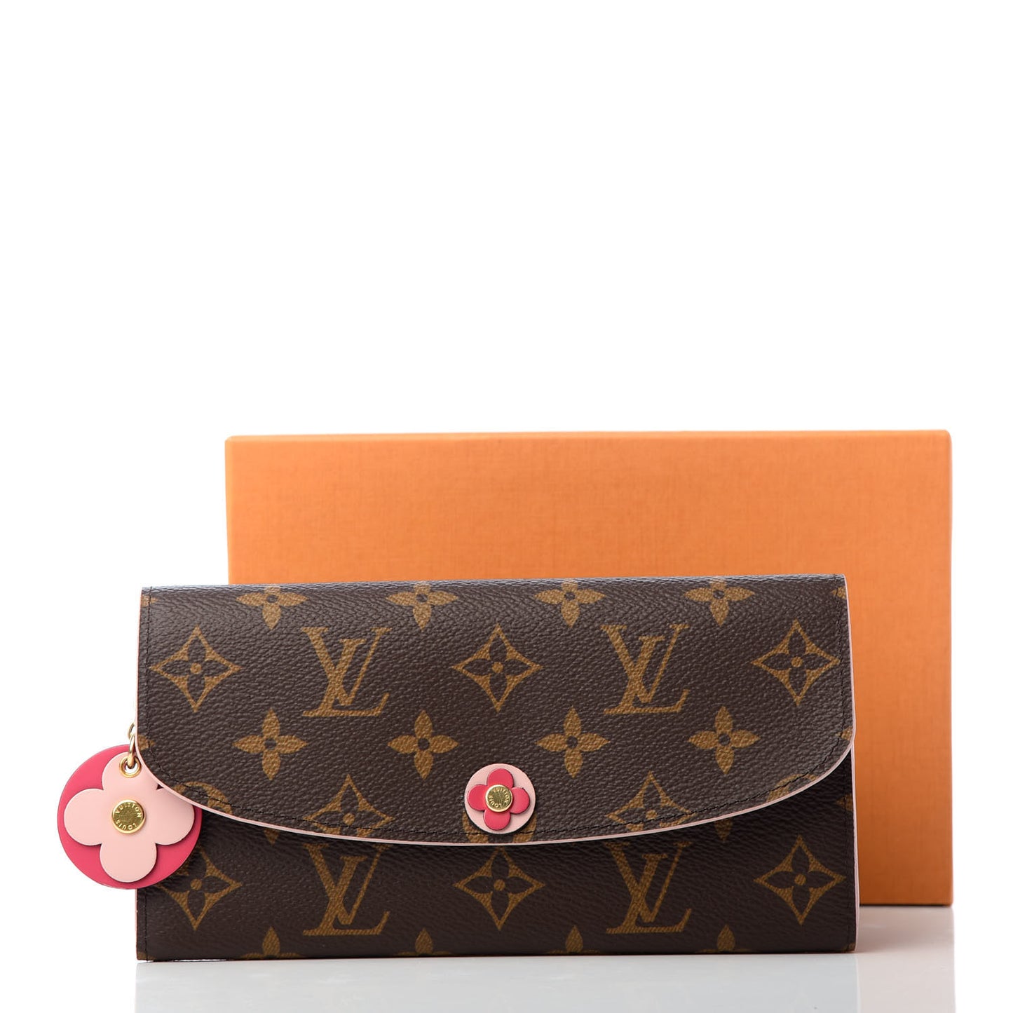 Monogram Bloom Flower Emilie Wallet