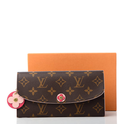 Louis Vuitton Monogram Bloom Flower Emilie Wallet 8 of 8