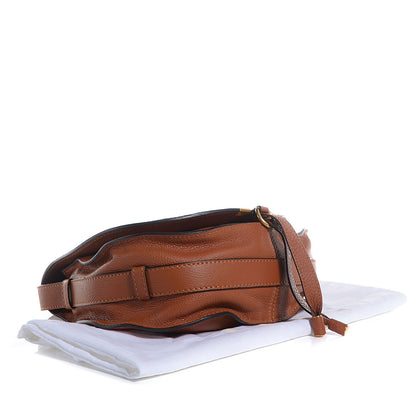 Chloe Calfskin Medium Marcie Round Crossbody Bag Tan 4 of 10