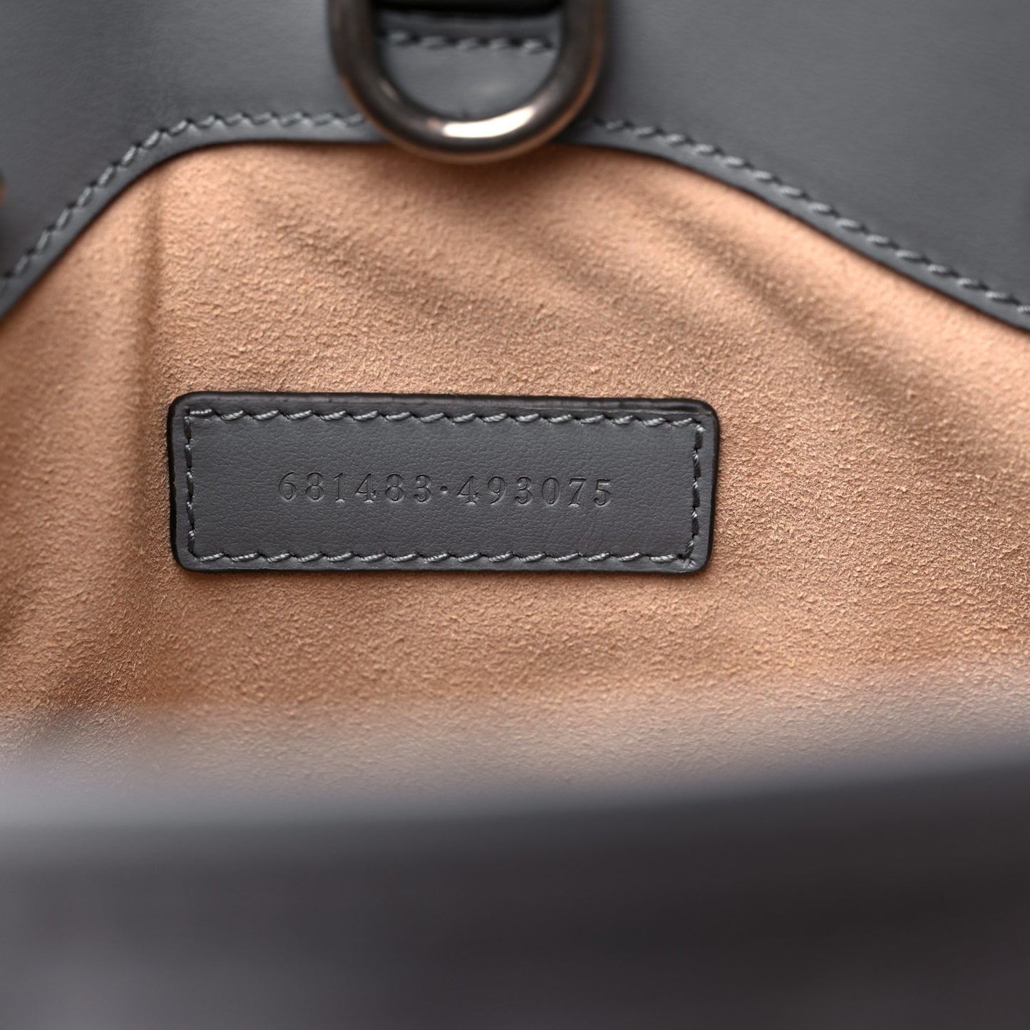 Calfskin Matelasse Aria Small GG Marmont Shoulder Tote Deep Grey