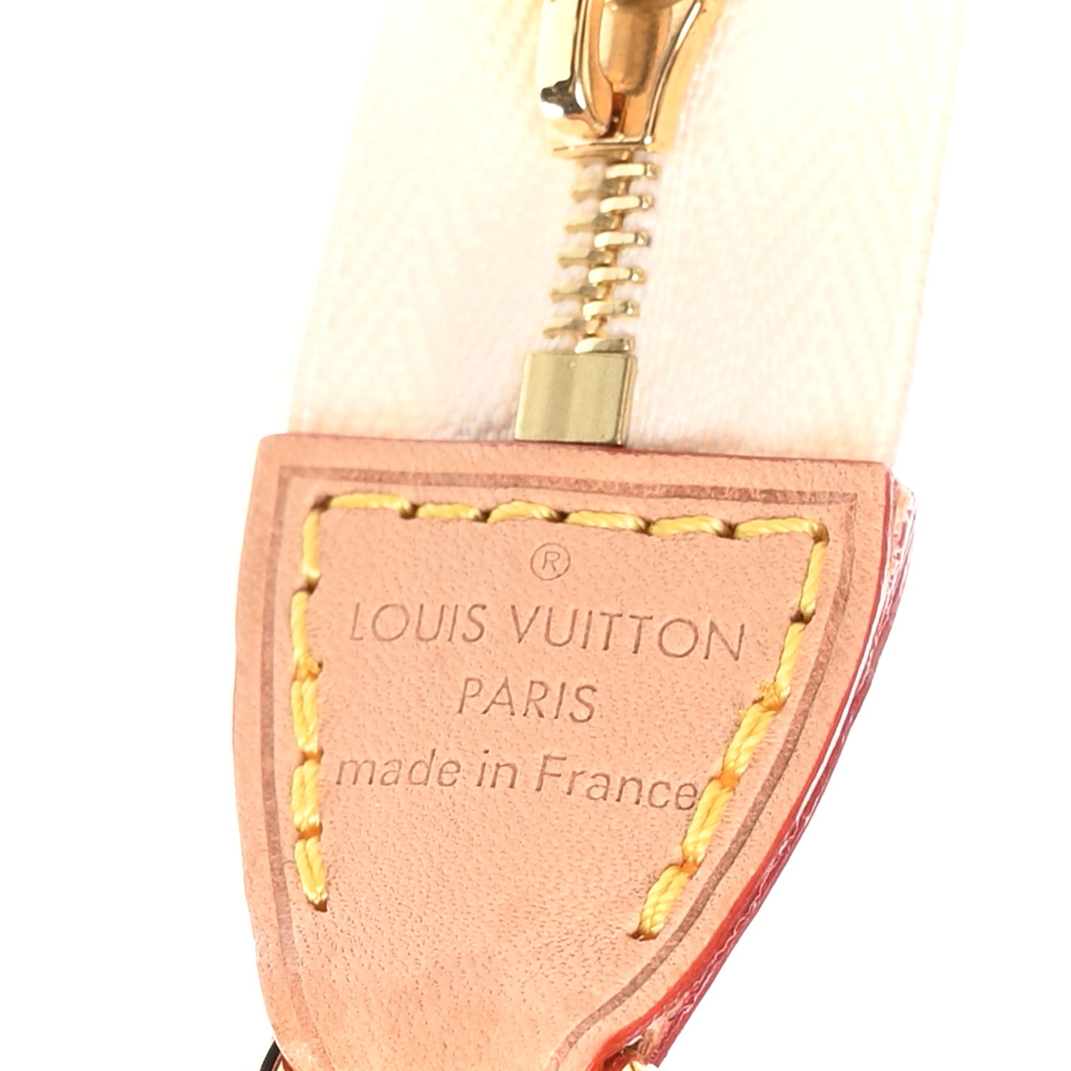 Louis Vuitton Damier Pochette Accessories NM Peach Pink 7 of 10