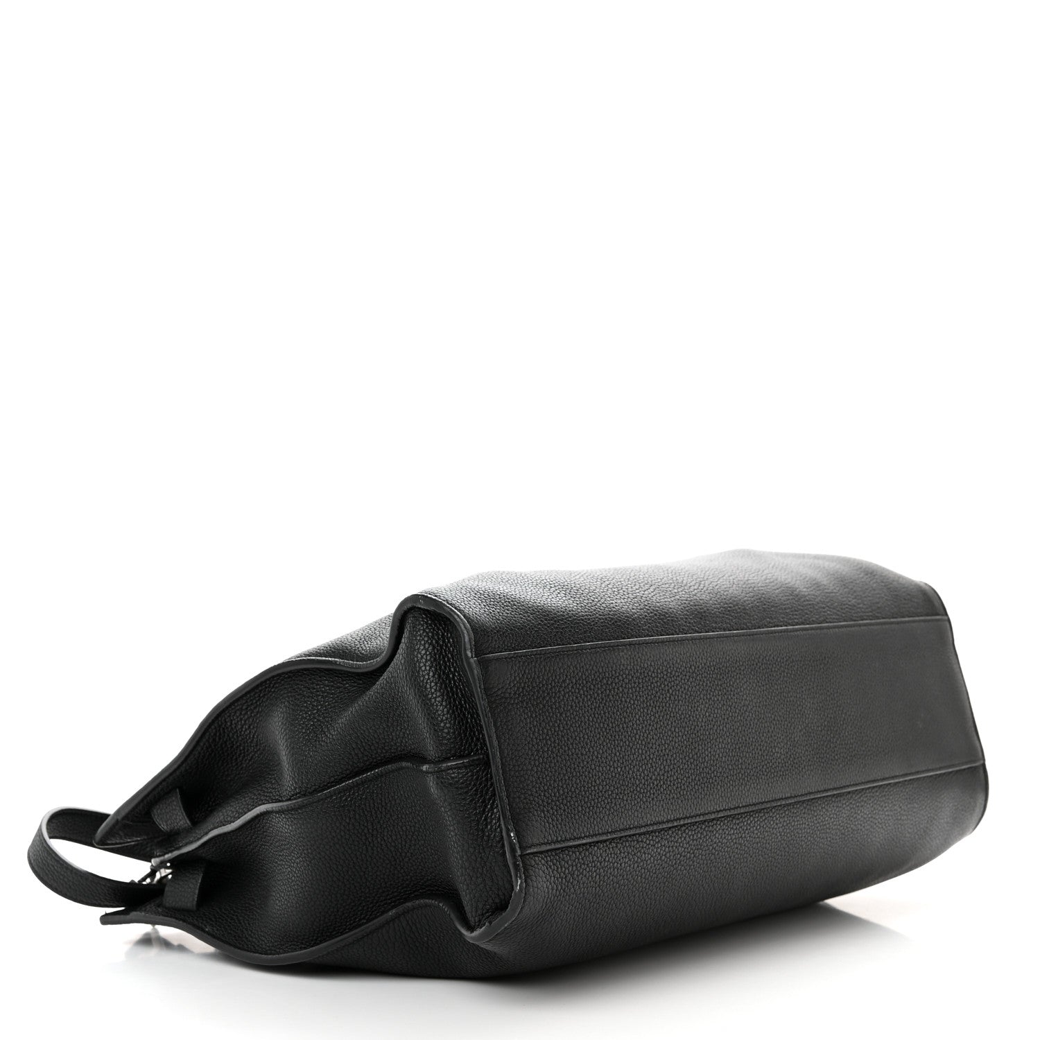 Saint Laurent Grained Calfskin Large Thin Sac De Jour Black 4 of 18