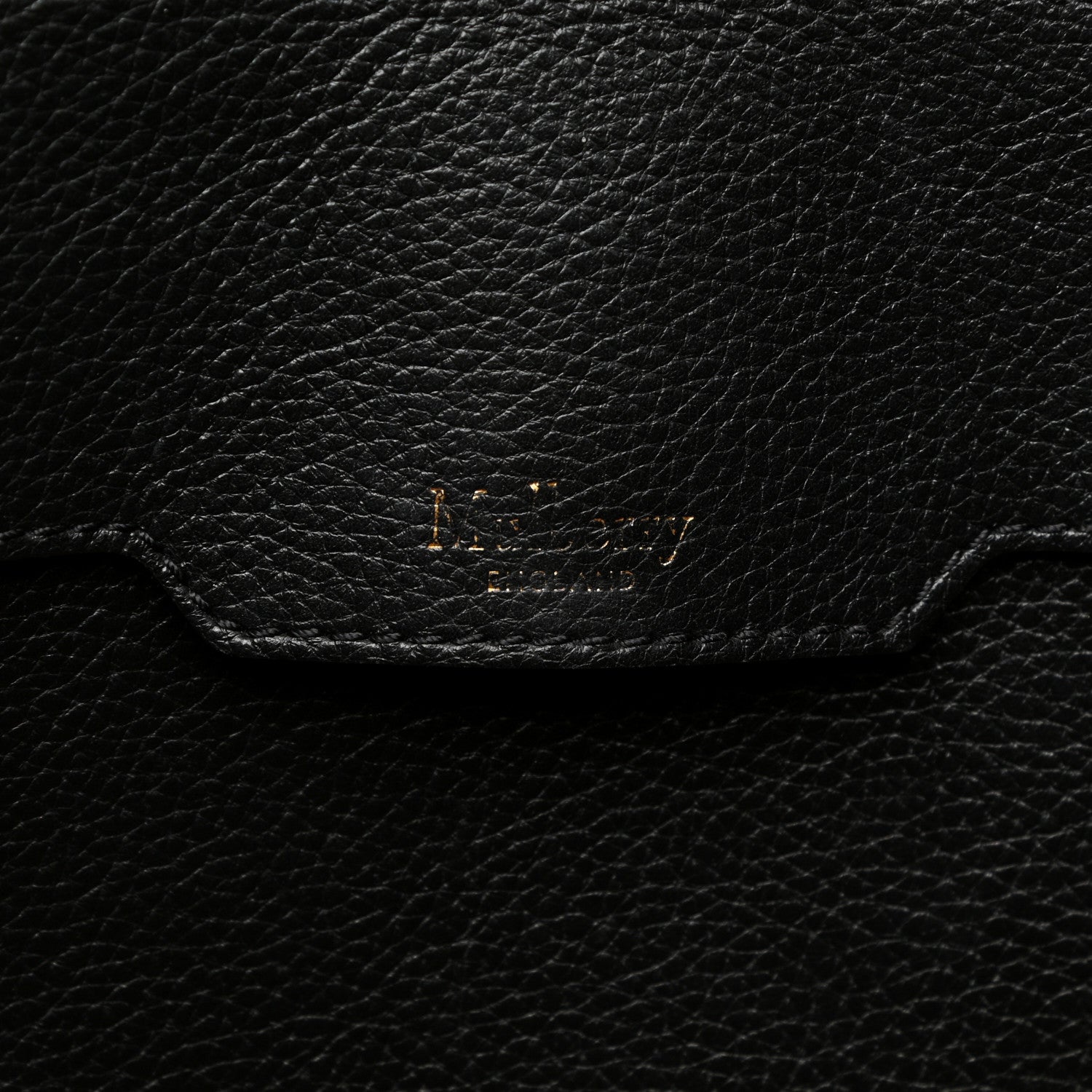 Mulberry Small Classic Grain Bayswater Tote Black 6 of 16