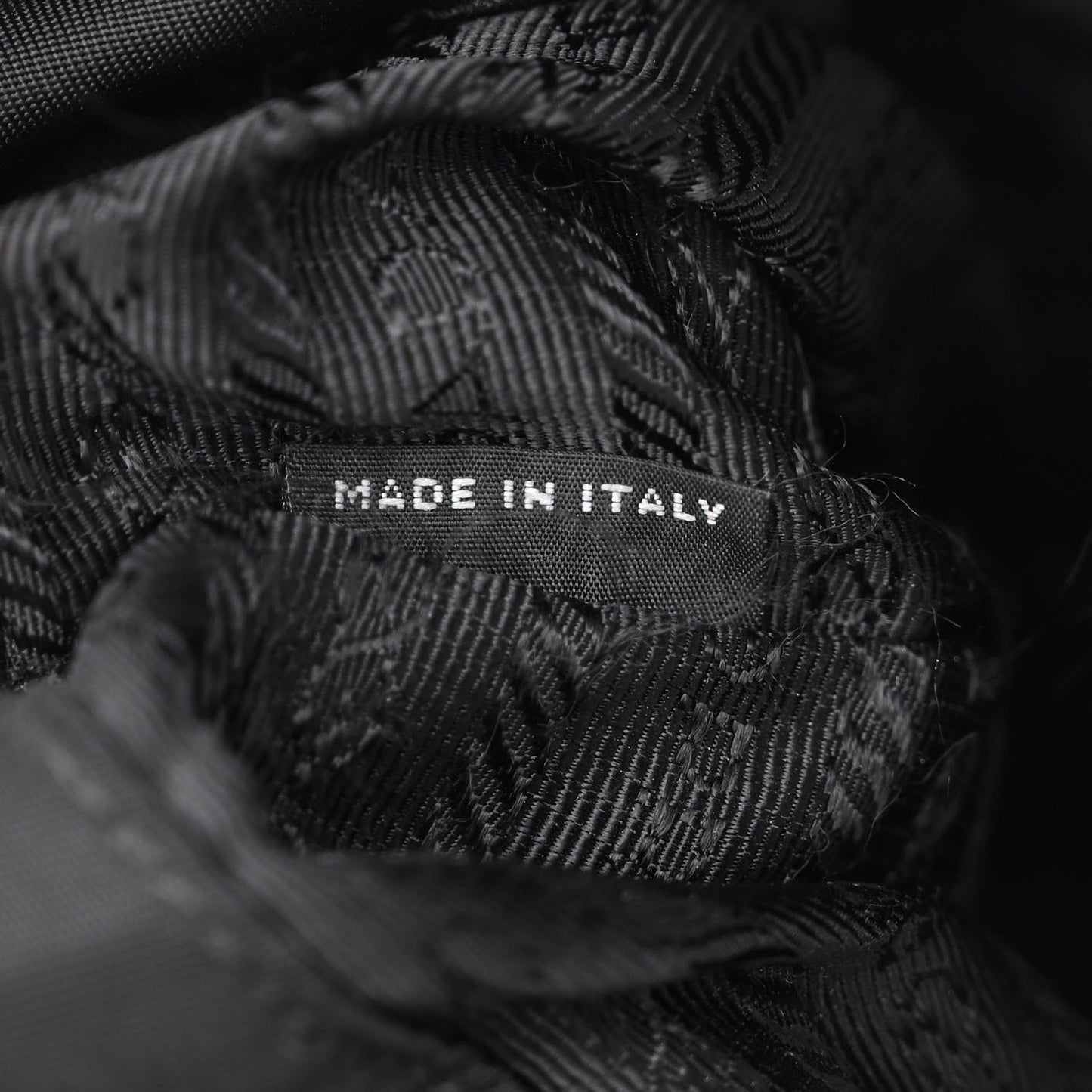 Saffiano Tessuto Nylon Tote Black