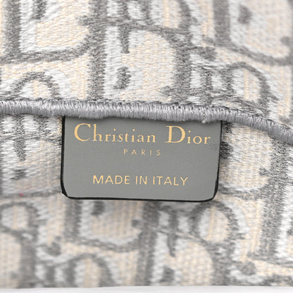 Christian Dior Oblique Slim Saddle Pouch Grey 5 of 9