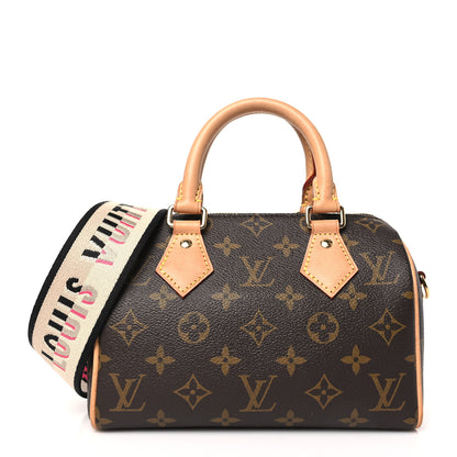 Louis Vuitton Monogram Speedy Bandouliere 20 Black 1 of 9