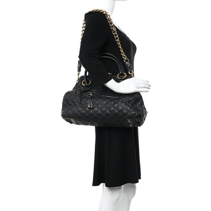 Marc Jacobs Calfskin Quilted Stam Black 2 of 16