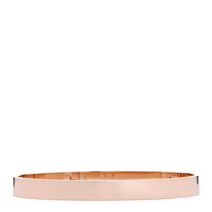 Hermes 18K Rose Gold PM Collier De Chien Bracelet SH 2 of 4