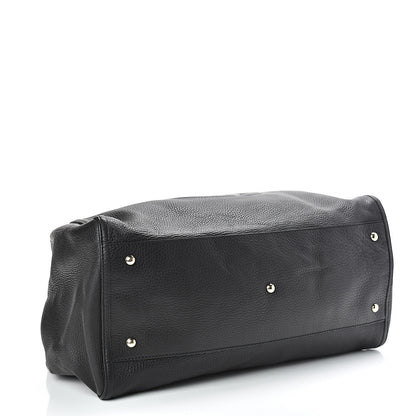 Gucci Pebbled Calfskin Large Soho Shoulder Bag Black 4 of 10