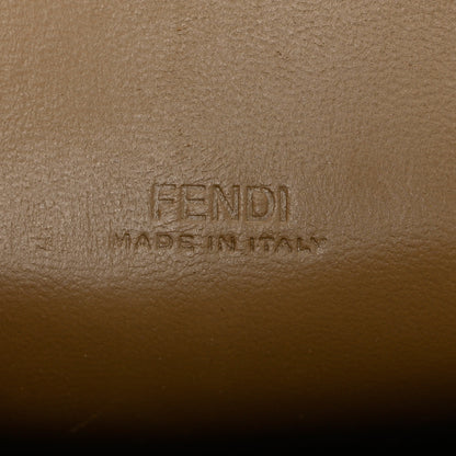 Fendi X SARAH COLEMAN Vitello Liberty Shiny Nappa FF Vertigo Peekaboo Phone Pouch Fango Maya Black 6 of 7