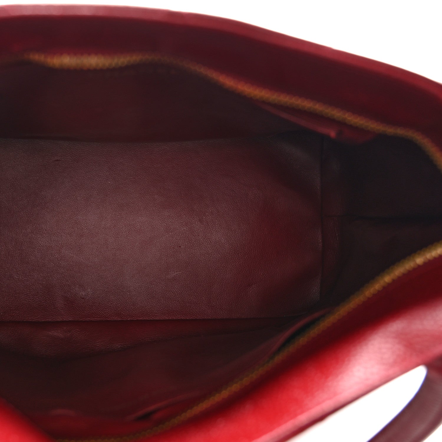 Chanel Caviar Quilted Medallion Tote Red 5 of 13