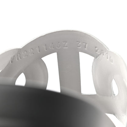 Hermes Nappa Womens Extra Sandals 37 White 8 of 9