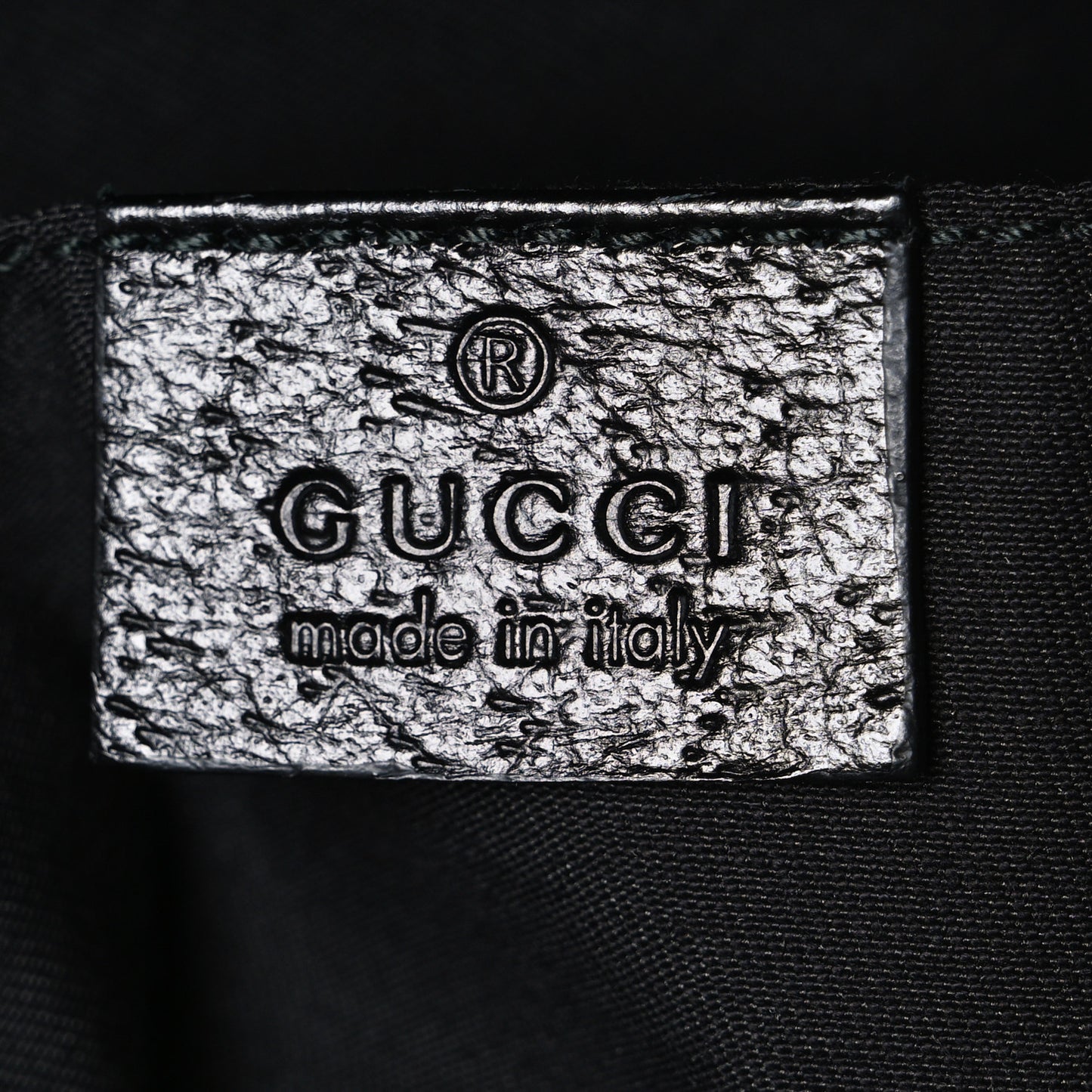 GG Monogram Medium Handle Vertical Tote Black