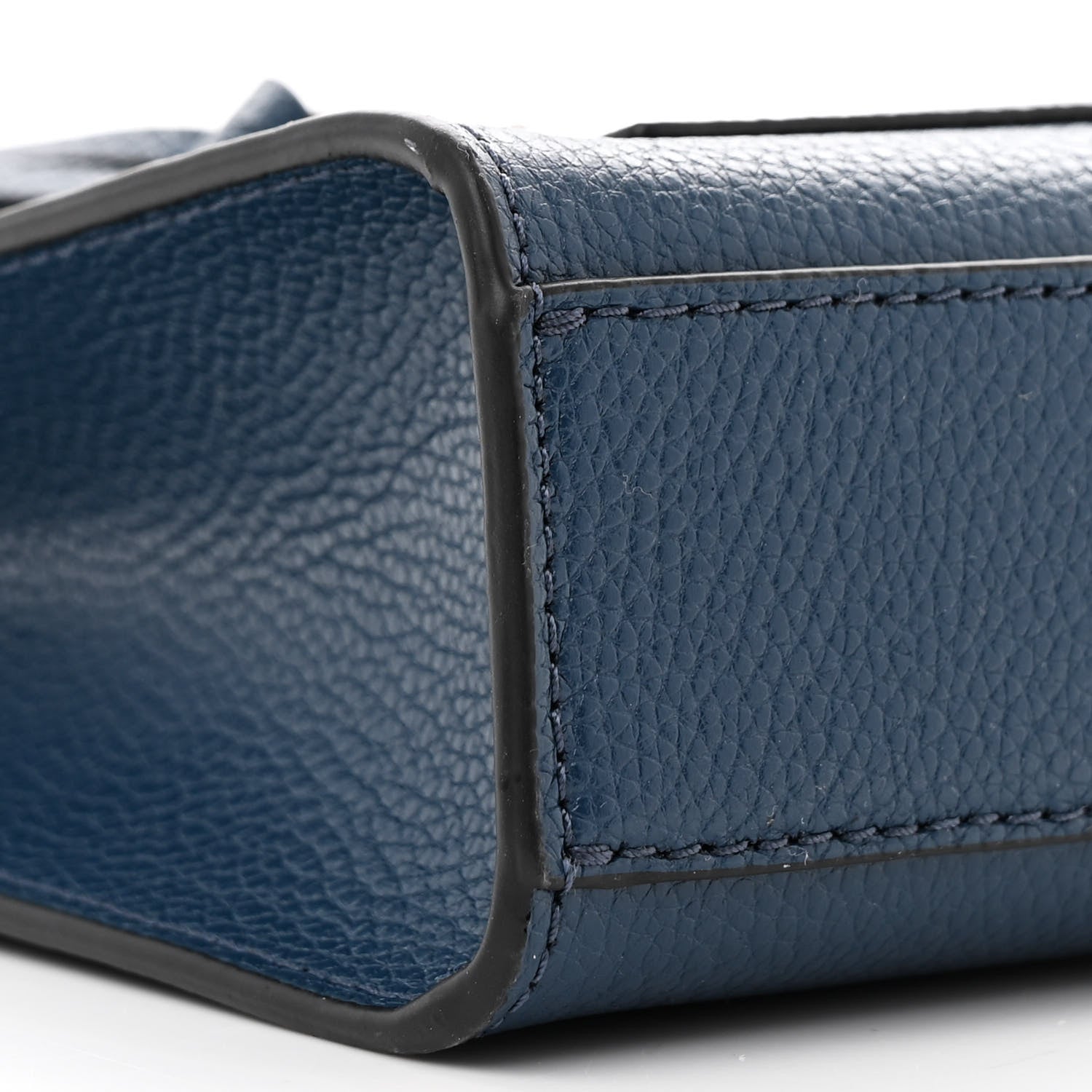 Marc Jacobs Calfskin Micro Mini Grind Tote Bag Azure Blue 10 of 11