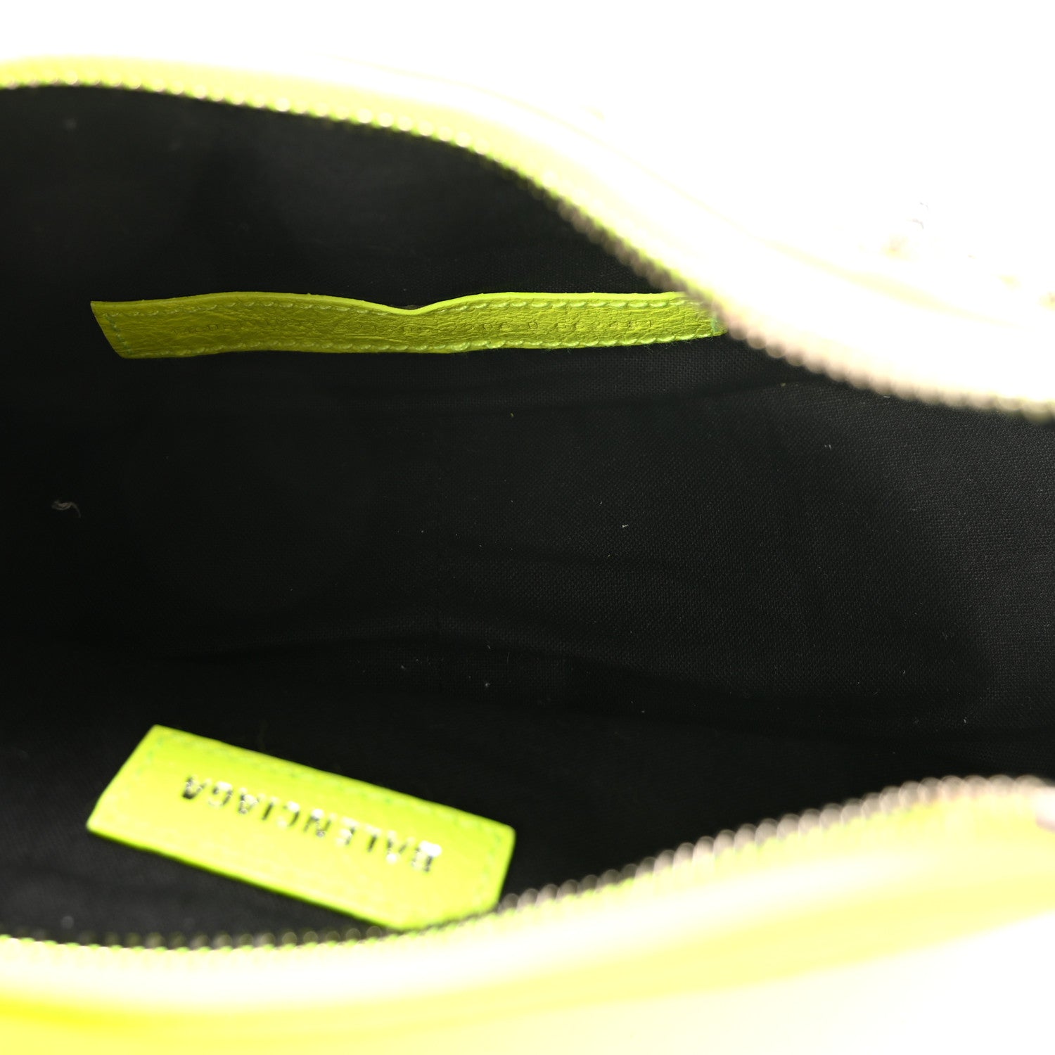 Balenciaga Agneau Arena Le Cagole Shoulder Bag XS Fluo Yellow 5 of 10