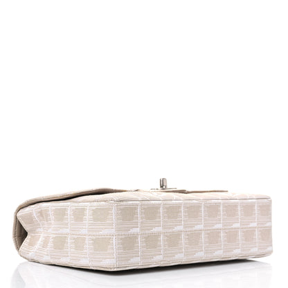 Chanel Nylon Medium Travel Flap Light Beige 3 of 11
