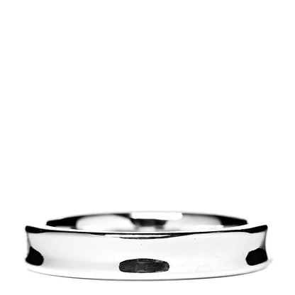 Tiffany Sterling Silver Narrow 1837 Band Ring 52 6 2 of 3