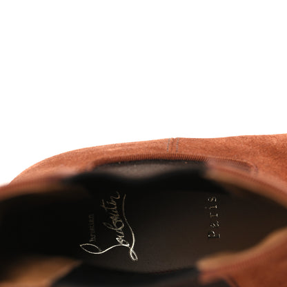 Christian Louboutin Suede Mens Alpinono Flat Boots 43 Pur Sang 7 of 7