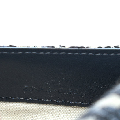 Christian Dior Oblique Saddle Belt Bag Blue 7 of 8