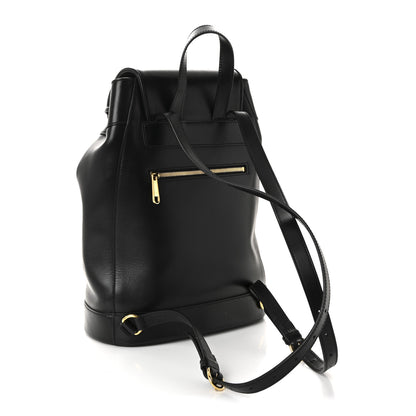 Gucci Boarded Plutone Calfskin Horsebit 1955 Single Buckle Backpack Black 3 of 10