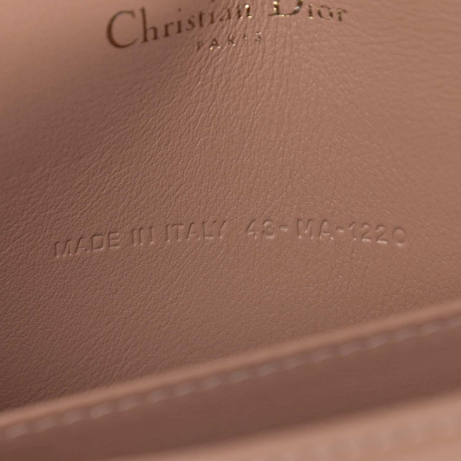 Christian Dior Patent Cannage Lady Dior Convertible Clutch Rose Des Vents 8 of 10