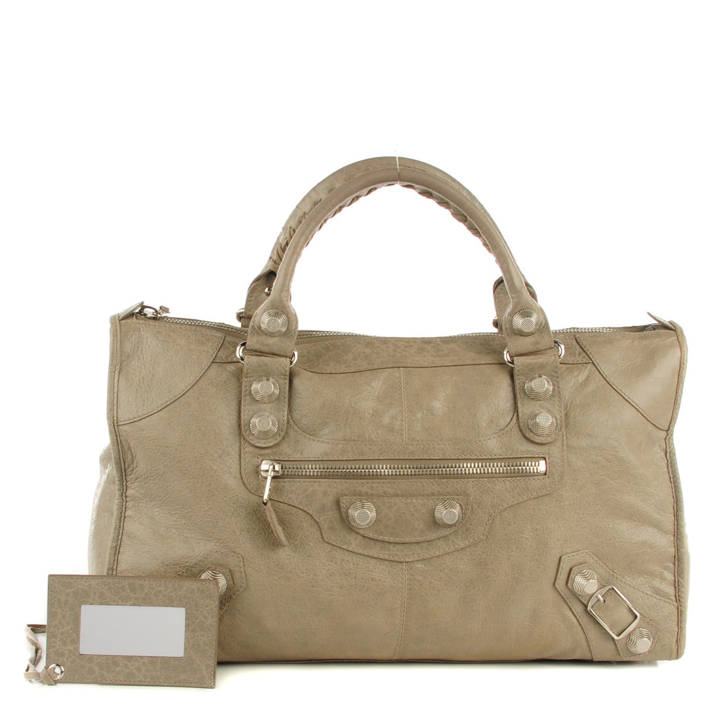 Agneau Giant 21 Silver Hardware Work Papyrus