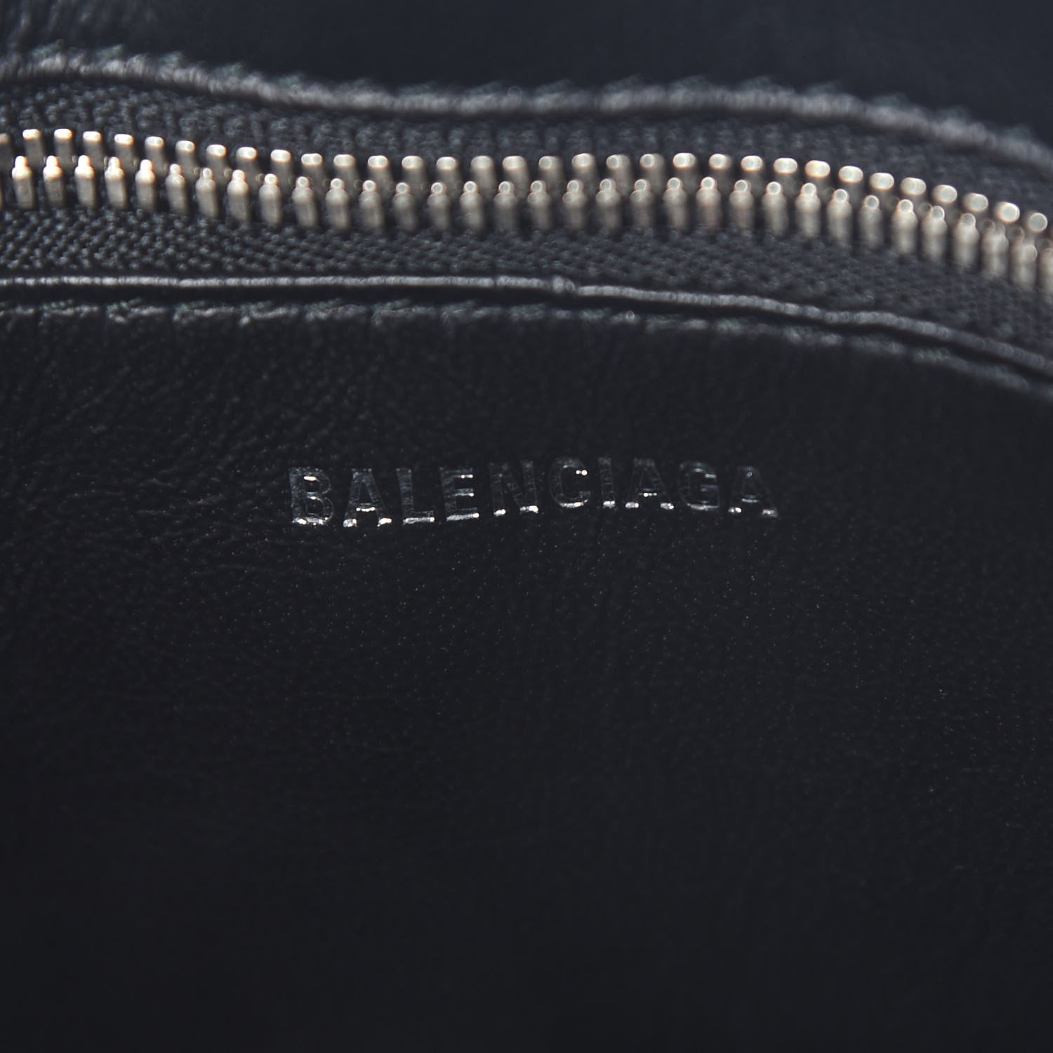 Balenciaga Glitter XS Triangle Duffle Argent Black 6 of 10