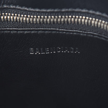 Balenciaga Glitter XS Triangle Duffle Argent Black 6 of 10