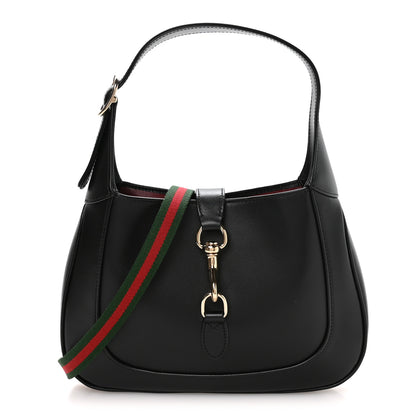 Gucci Calfskin Small Jackie Shoulder Bag Black 1 of 10