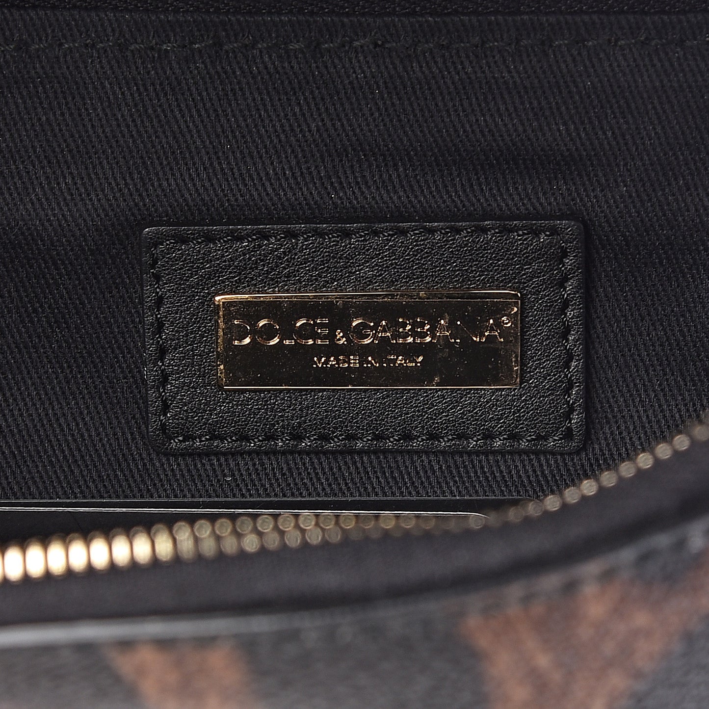Dauphine Chain Flap Clutch Leopard