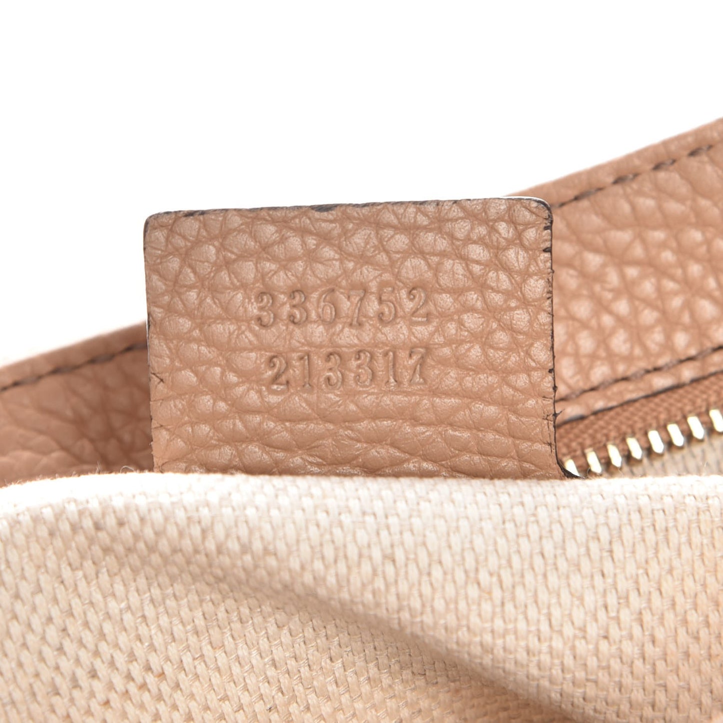 Pebbled Calfskin Medium Soho Flap Crossbody Camelia