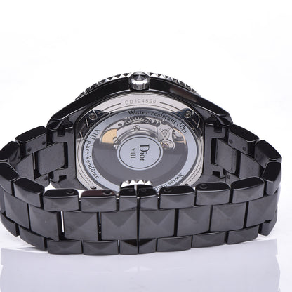 Christian Dior Stainless Steel Ceramic 38mm Dior VIII Automatic Watch Black 5 of 6