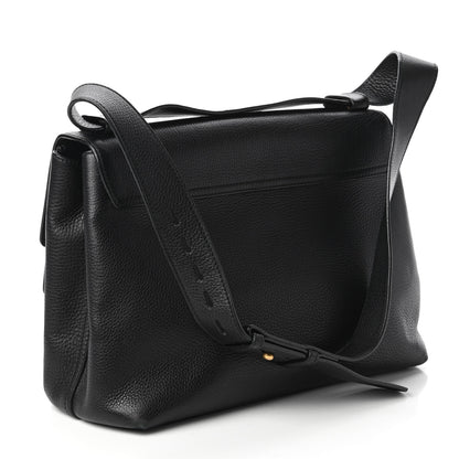 Gucci Calfskin Large GG Marmont Shoulder Bag Black 3 of 10