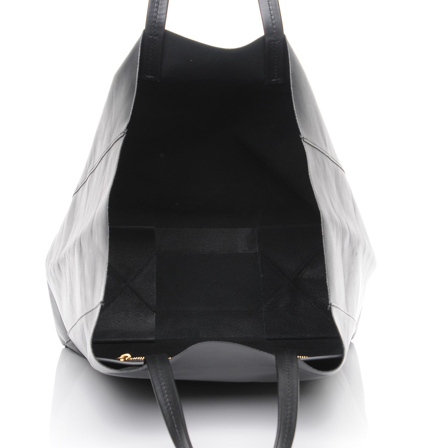 Celine Smooth Lambskin Vertical Cabas Black 5 of 8